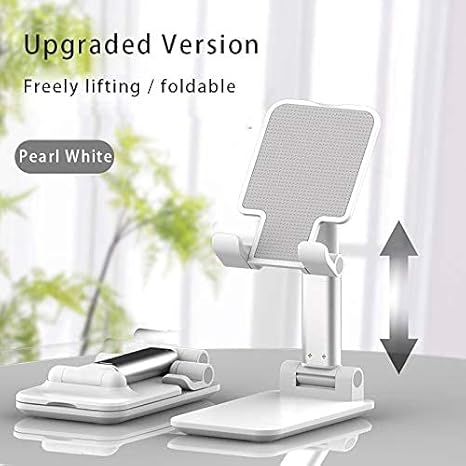 Dyazo Telescopic Mobile Phone Stand – Multi-Angle Adjustable & Foldable Tabletop Holder for Smartphones and Tablets